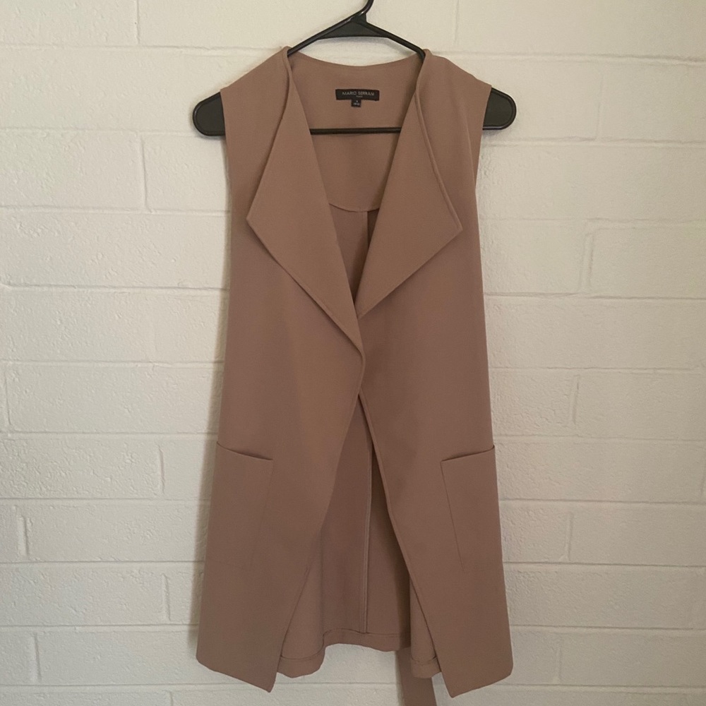 Mario Serrani Tan Vest